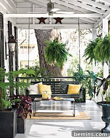 Martha Stewart Inspired Front Porch