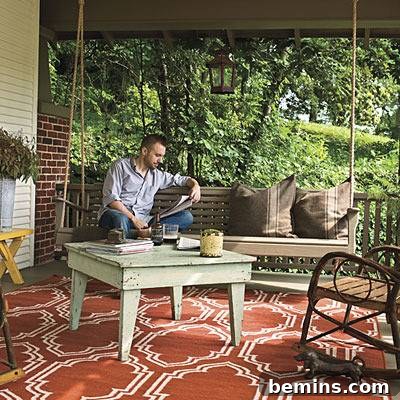 Southern Front Porch with Swing