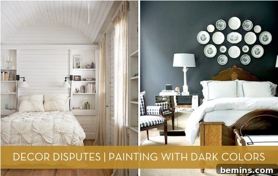 Painting with dark colors