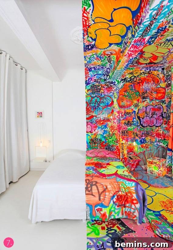 Extreme Example: Bold Color Choices