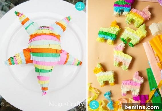 Unique and Creative Mini Piñata Idea