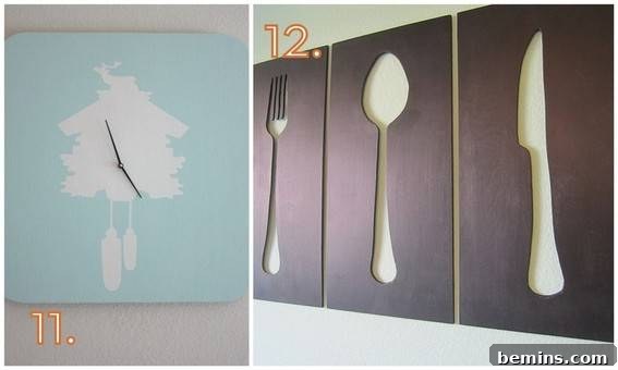 Creative Silhouette Wall Art: 12 DIY Projects 6 Cuckoo clock silhouette