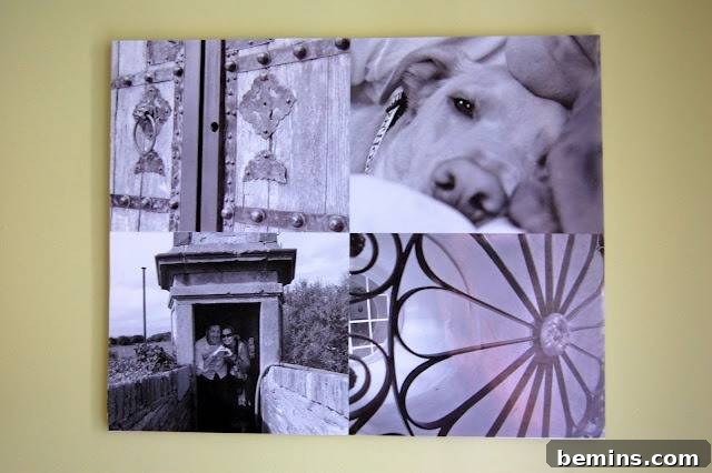 Creative DIY Photo Displays: 10 Unique Wall Art Ideas 8 A mosaic of smaller prints creating a larger image.