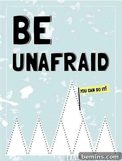 Be Unafraid Printable from Iansdowne Life