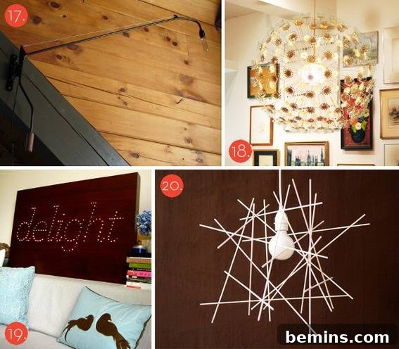 Creative Lighting Ideas
