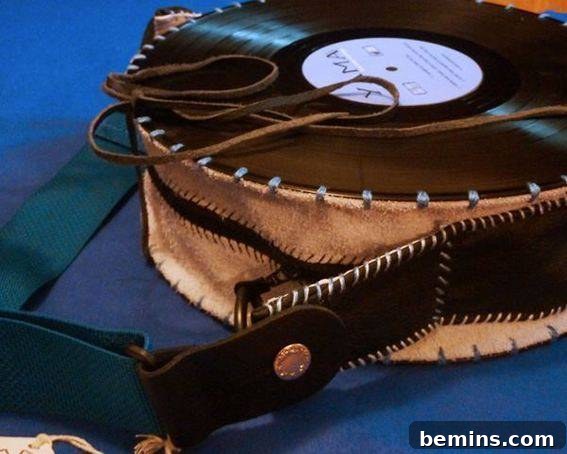 Vinyl Record Handbag