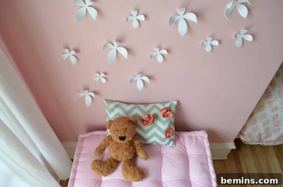 Ayla's Reading Nook with Pink Accents