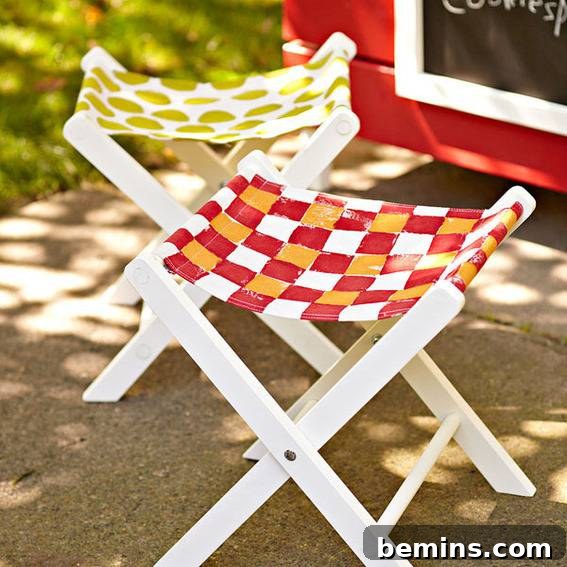 8 DIY Outdoor Projects to Elevate Your Summer 5 DIY Summer Stools for Outdoor Seating