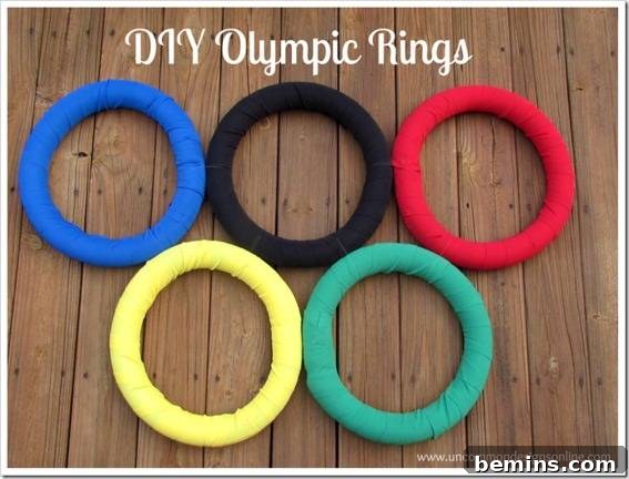 DIY Olympic Rings