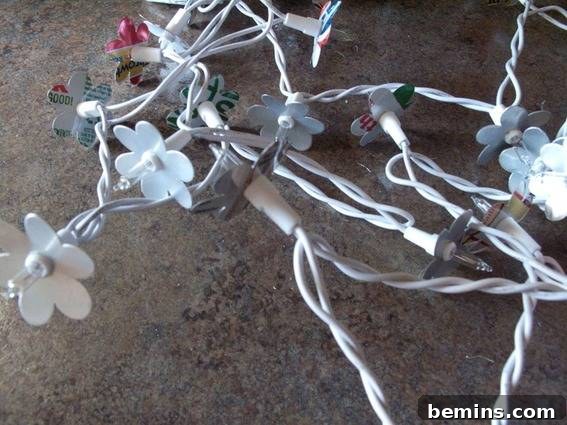 Flower Light Installation