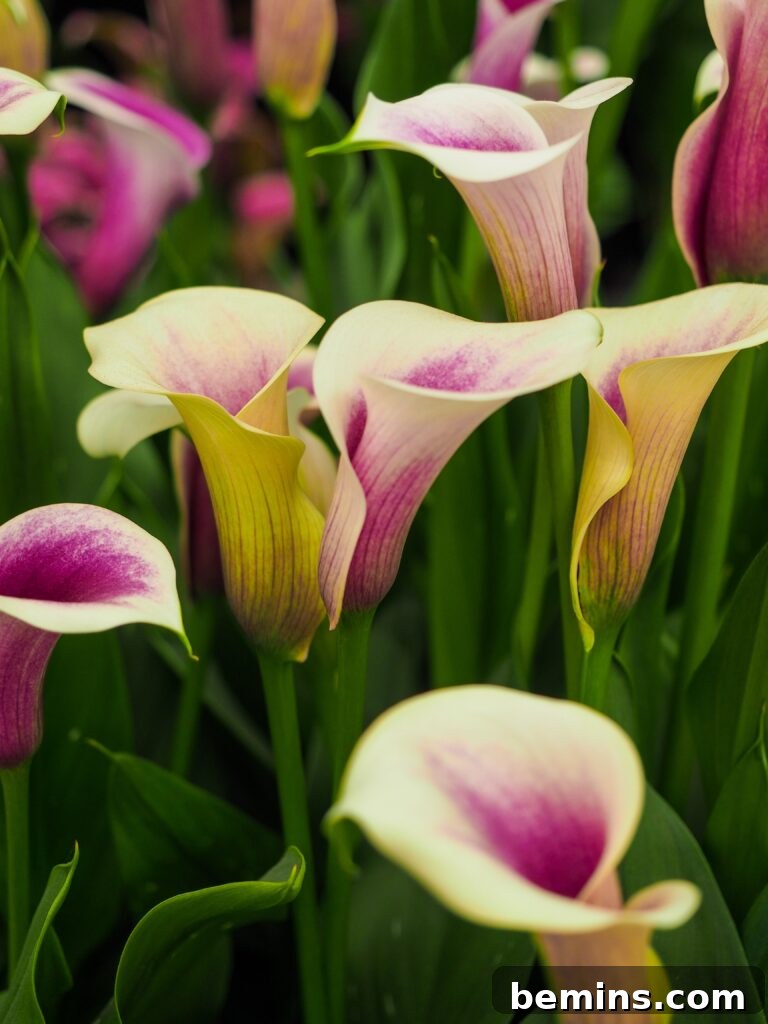 Calla lilies