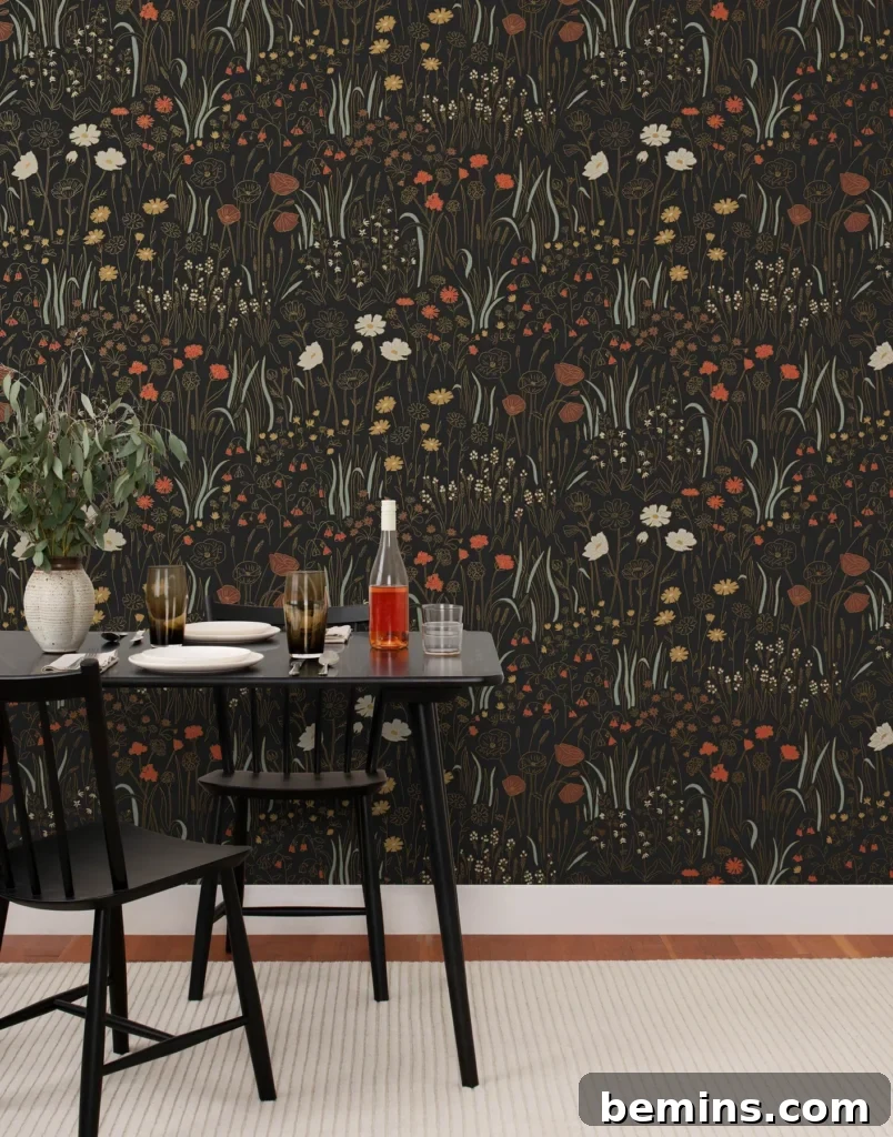 Alpine Garden Multi Wallpaper from Hygge & West.