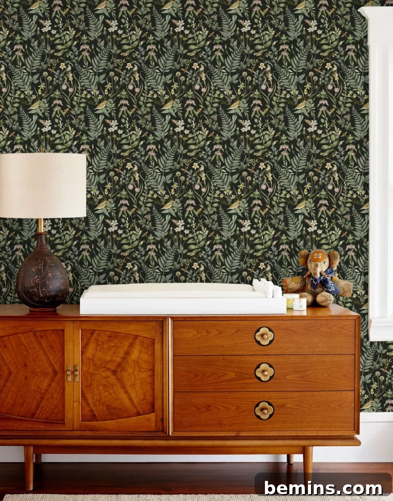Secret Garden Wallpaper from Hygge & West.