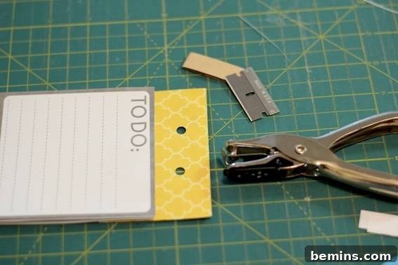 Preparing the Pen/Pencil Holder
