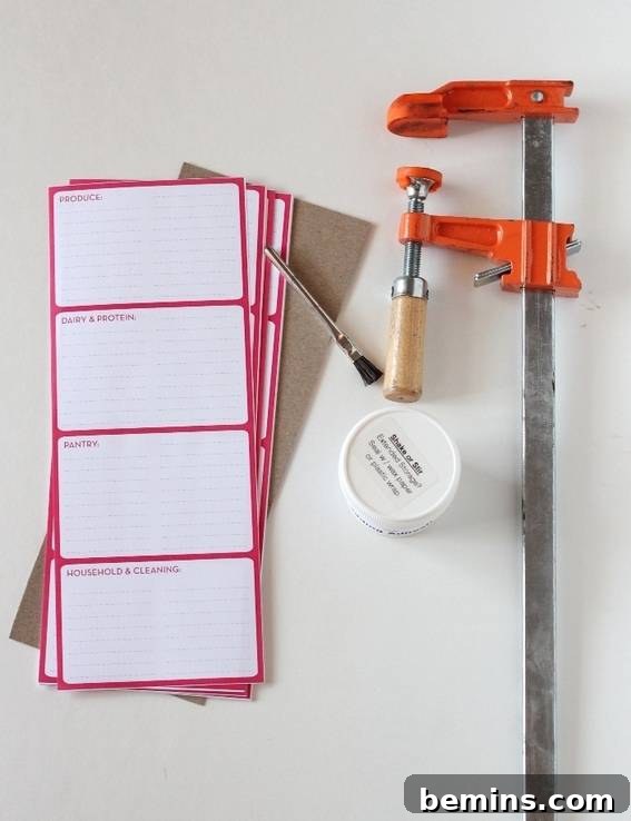 Cutting the Printed Lists