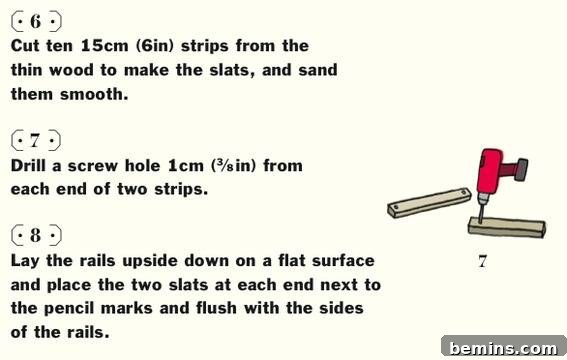 Assembling the caddy with clamps