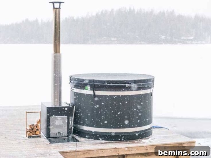 Almost Heaven Wood-Fired Hot Tub