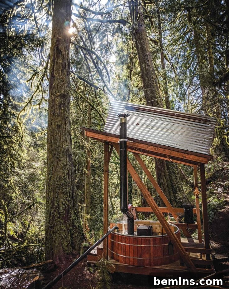 DIY Wood-Fired Hot Tubs