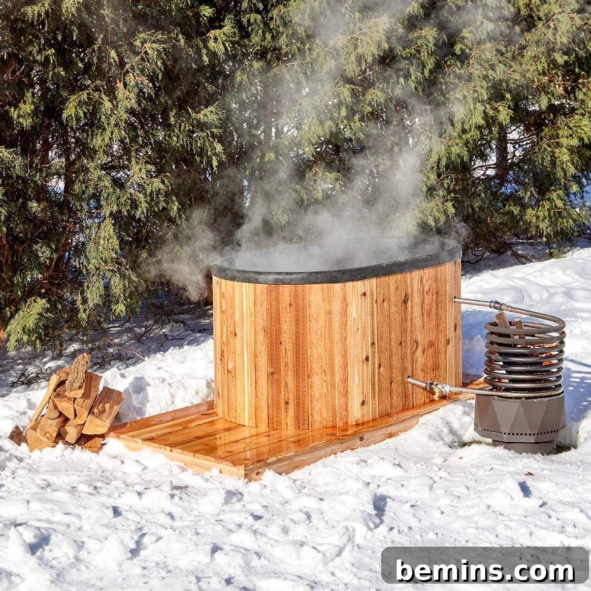 How to Build a Wood-Fired Hot Tub