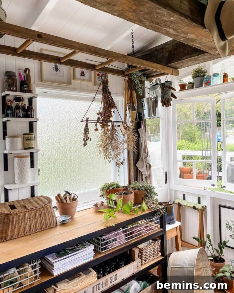 Bohemian she shed inspiration