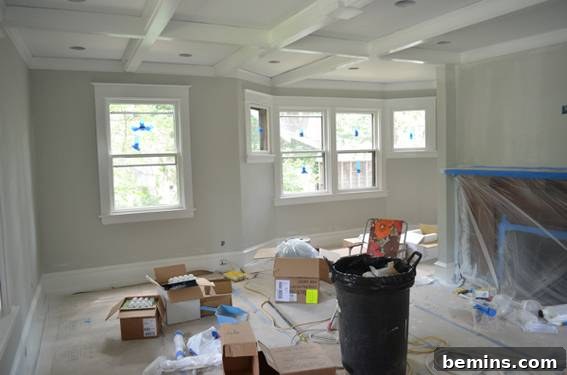 Finished Painted Woodwork