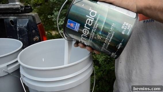 Sherwin-Williams Emerald Paint Can
