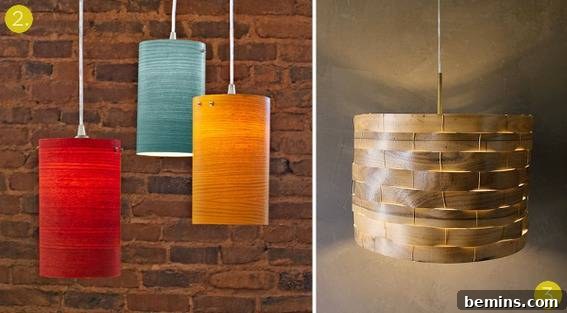 DIY Chunky Wood Random Light Project