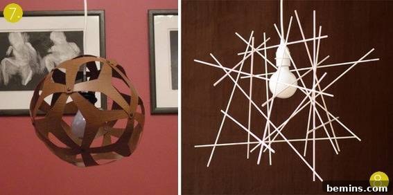 DIY Designer-Inspired Wooden Lampshade