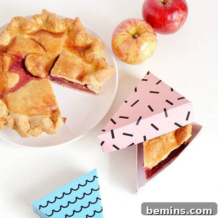 Printable 'To Go' Pie Boxes: Share Your Sweet Treats with Style