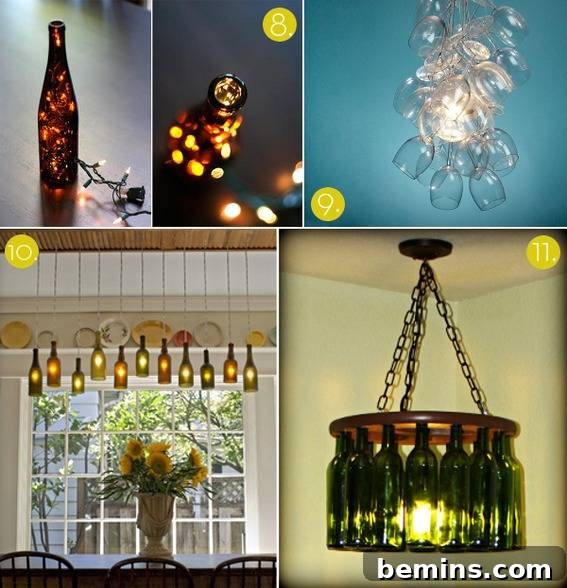 Vintage Pulley Mason Jar Chandelier