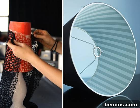 10 Brilliant Lampshade Transformations 3 Creative Lampshade DIY Projects for a Stylish Home