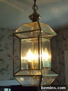 Before: An Ordinary Pendant Light