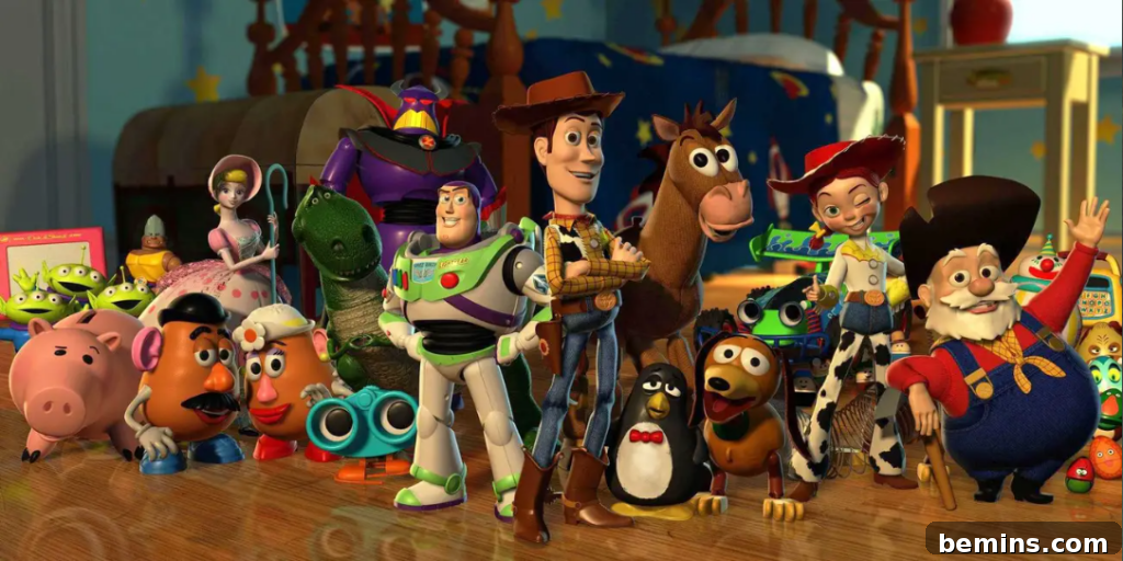toy story group of toys 