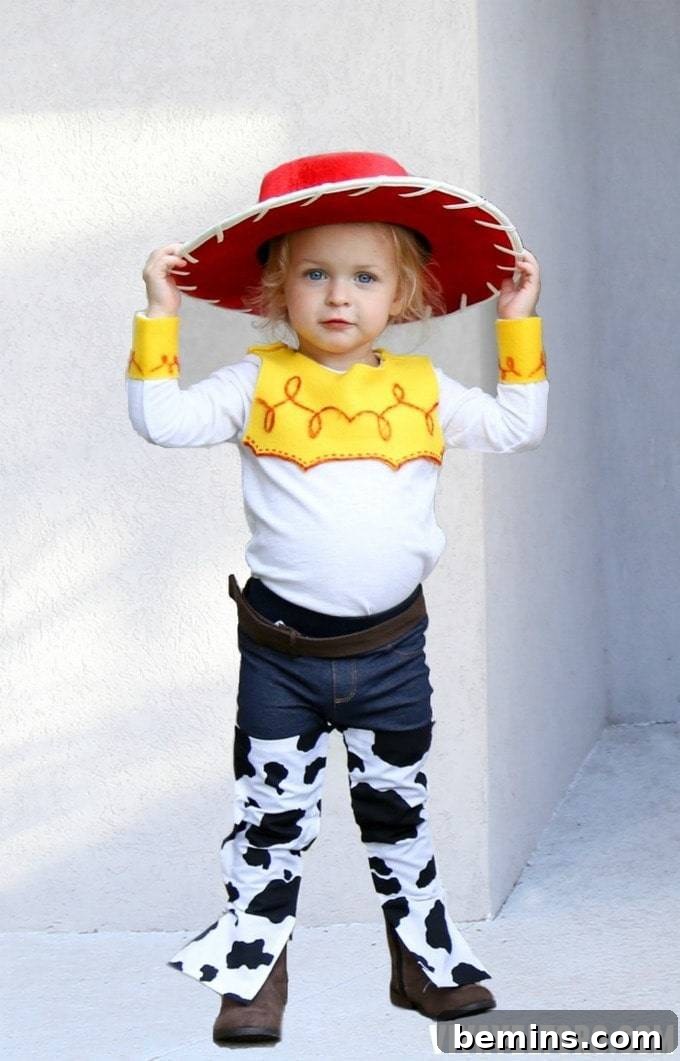 How to Make a Jessie Toy Story Costume. No Sewing Required!