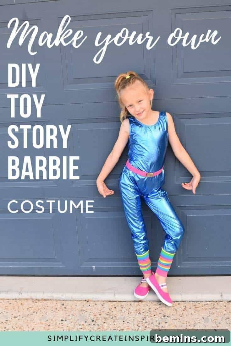 DIY Toy Story Barbie Costume