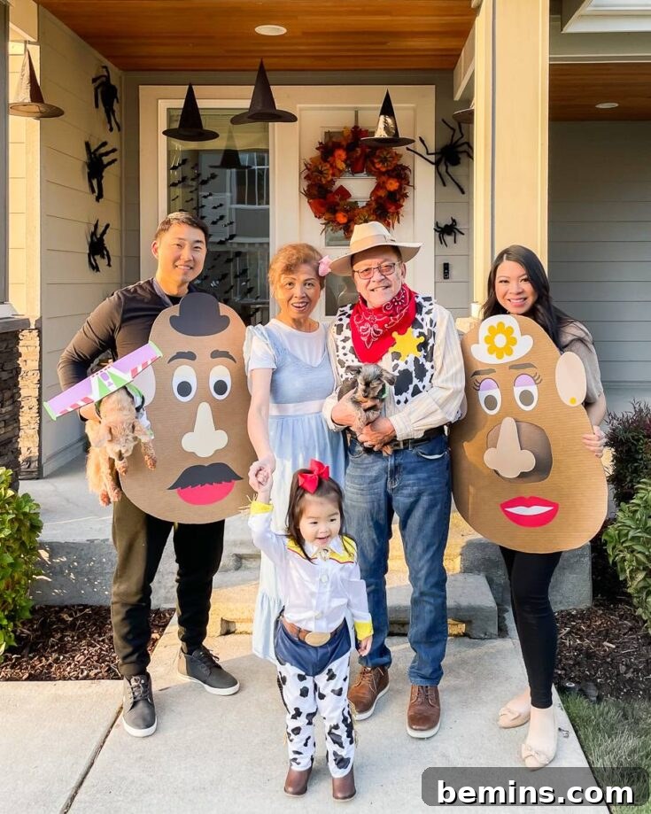 DIY Toy Story Family Costumes