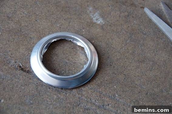 Soda Can Baffles: A Creative Solution for a Seamless Transition
