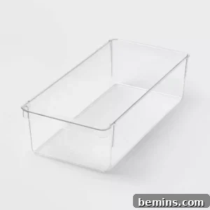 clear pantry bins from target