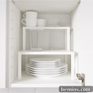 ikea shelf riser
