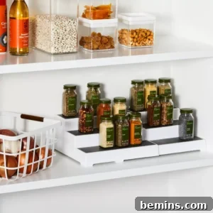 expandable three tier shelf riser