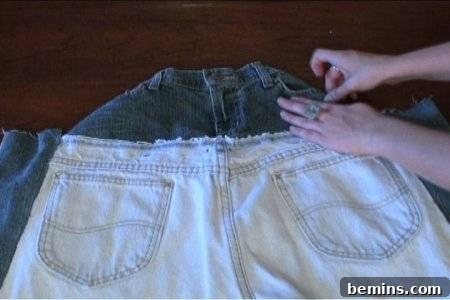 How to Sew Your Own Overalls 36 A person explaining how to make overalls.
