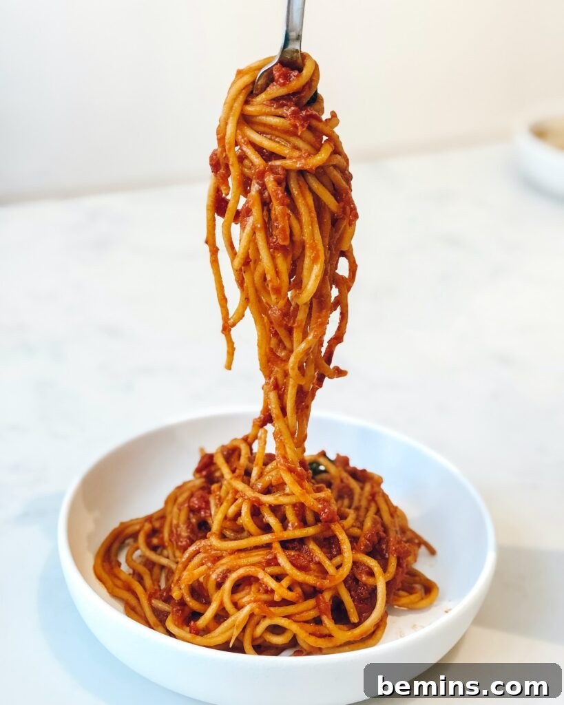 Pasta in white ceramic bowl