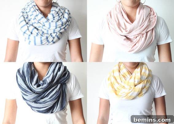 Circle Scarf DIY