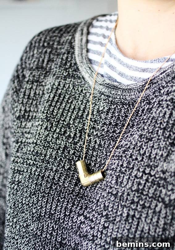 DIY Hardware Store Necklace