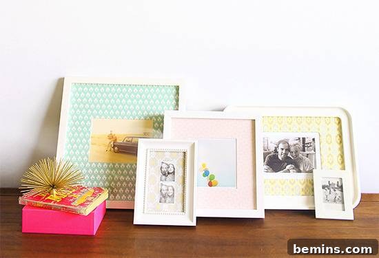 Patterned Mats for Frames