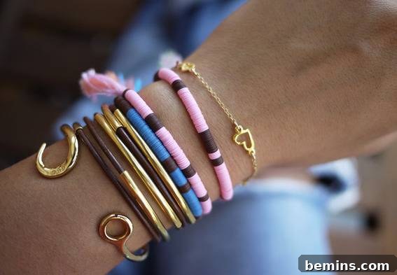 Sequin Bracelet DIY
