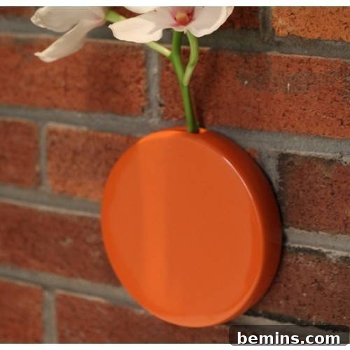 Ceramic Wall Dots Vase - Modern and Minimalist Gift