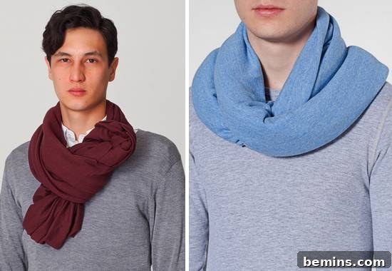 Unisex Circle Scarf - Versatile and Cozy Gift