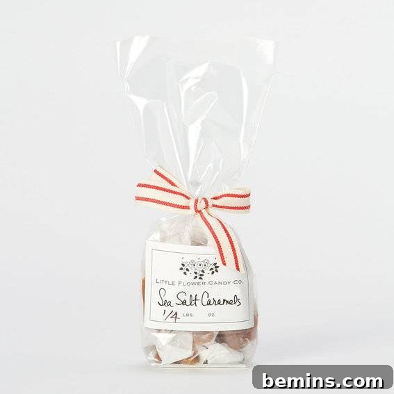 Sea Salt Caramels - Delicious Gourmet Gift