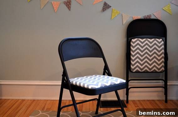 Finished Folding Chairs